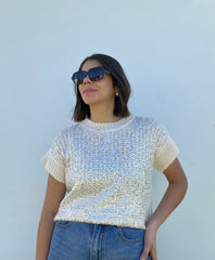 Sparkle Sweater Top