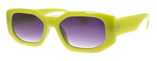 Hamilton Park Lime Green Sunglasses