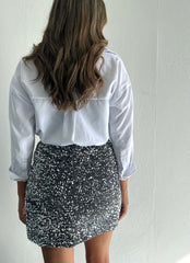 Silver Night Skirt