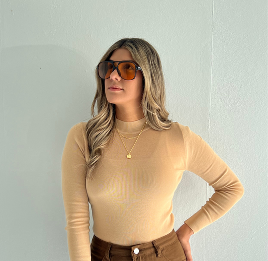 Sandstone Knit Top