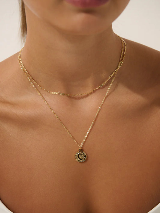 Moon Layered Necklace